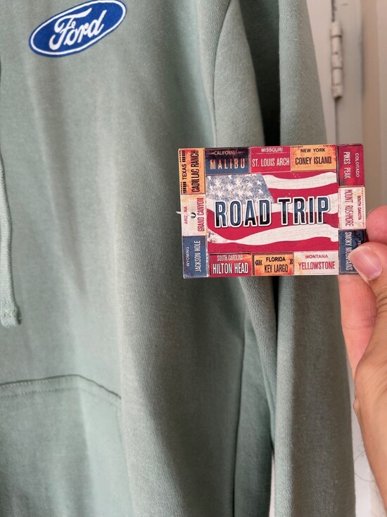 Ford Performance Hoodie Ford Mustang GT ST Racing Sweatshirt - Picture 11 of 11